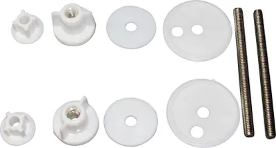Produktbild von Ersatz Scharniere Befestigungs Set  WC Sitz Toilettensitz  Sanwood  923198