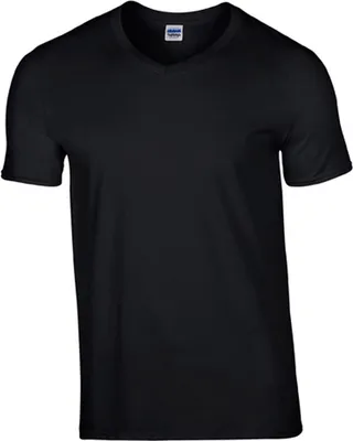Image de T-shirt Gildan Softstyle® Adult à col en V