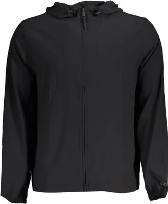 Produktbild von Leichte Herren-Sportjacke Blau: Kapuze, Taschen & Atmungsaktiver Stoff