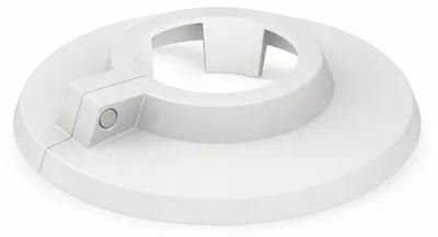 Produktbild von BADfabrik24 Rosette RKW 12mm, weiß, Kunststoff, KI-generiertes Bild