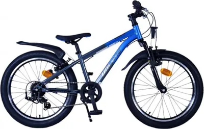Produktbild von Volare XC Race Kinderfahrrad - 20 Zoll - 7 Gänge - Blau/Grau