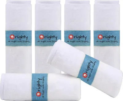 Produktbild von Orighty Baby-Waschlappen 6er Pack Flanell zarte Haut Kinder Badetücher