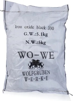 Produktbild von Eisenoxid Pulver Pigmentpulver Farbpigmente für Betonfarbe Lehm Knetbeton W120 Schwarz - 25Kg