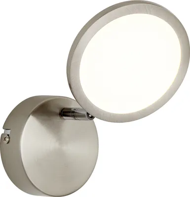 Produktbild von BRILLIANT Wandspot Pluto  | moderne Spotleuchte | Metall/Kunststoff | eisen/weiß | Kopf schwenkbar