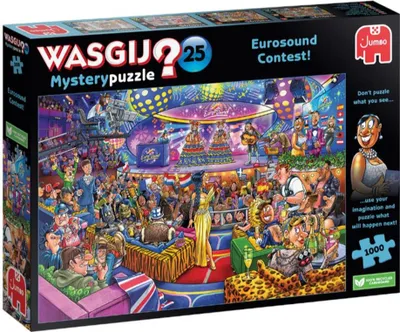 Produktbild von Wasgij Mystery 25 - Eurosound Contest! - 1000 Teile