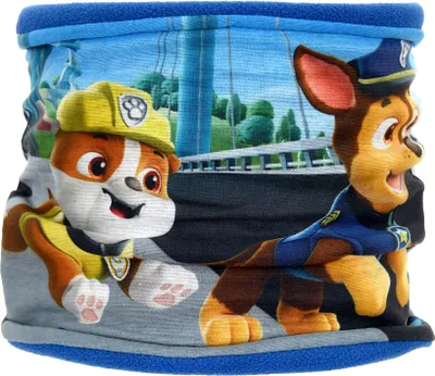 Produktbild von Paw Patrol Schlauchschal mit Chase & Rubble Motiv, blau