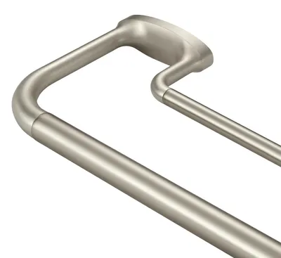 Image de Barre de rideau double, réglable (71–218,4 cm), diamètre 2,5 cm