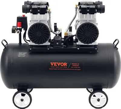 Obrázek produktu pro Vzduchový kompresor Kompaktní přenosný bezolejový kompresor 20 galonů 90 PSI