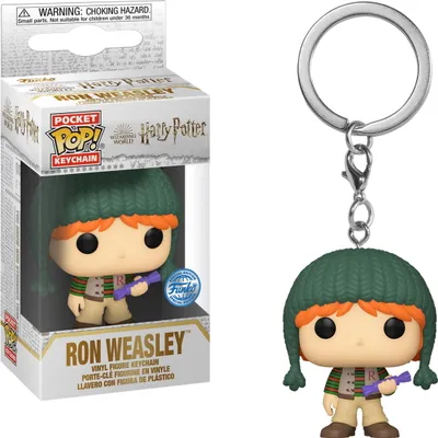 Produktbild von Harry Potter - Ron Weasley Special Edition - Schlüsselanhänger Funko Pocket POP! Keychain