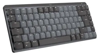 Produktbild von Logitech MX Mechanical USB Graphite Graphite Tastatur mit Hintergrundbeleuchtung Wireless AZERTY Keyboard