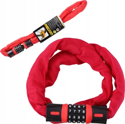 Obrázek produktu pro Zámek na kolo Dunlop ST Red