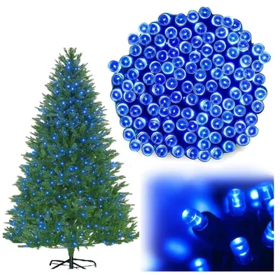 Image de Ekspand | Guirlande lumineuse de Noël 500 LED - Bleu - 1,5 m - Décoration de Noël - Guirlande lumineuse