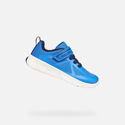 Produktbild von Geox Hellblaue Barfußschuhe für Jungen von Foot-run 35