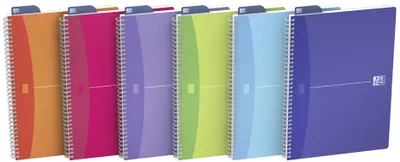 Image de Spiralnotizblock A4 liniert sortiert