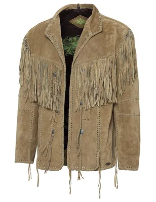 Produktbild von Herren Lederjacke Western Cowboy Biker »HOMBRE« Sand