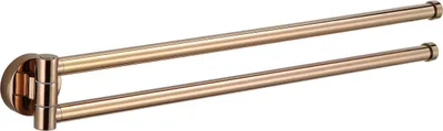 Image de Remo Porte-serviettes double rotatif or rose (70507255-60)