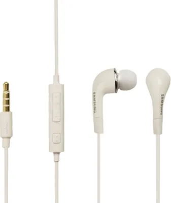 Produktbild von Original Samsung Headset EOHS3303WE in Weiss für Samsung Galaxy Note 3 SM-N9005 InEar In-Ear Kopfhörer Head-Set 3,5mm Stecker Stereo Sound Bulk verpackt + gratis Emiro Bildschirm Reinigungspad