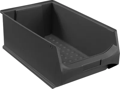 Produktbild von allit Sichtlagerkasten ProfiPlus GripBox 5 ESD schwarz
