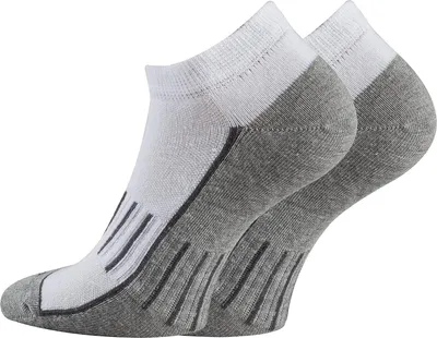 Produktbild von TippTexx 24 6 Paar Sport-Sneakersocken, fast unsichtbar, Weiß, Größe 39-42