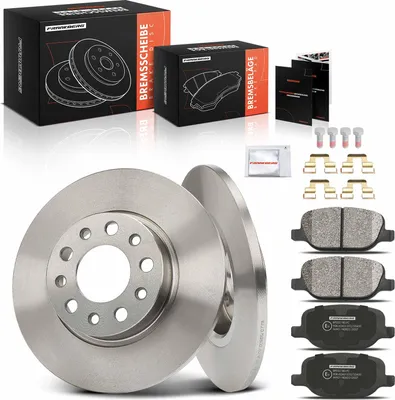 Image de Frankberg 2x disques de frein 4x plaquettes de frein essieu arrière pour Alfa Romeo 159 939 Brera Spider