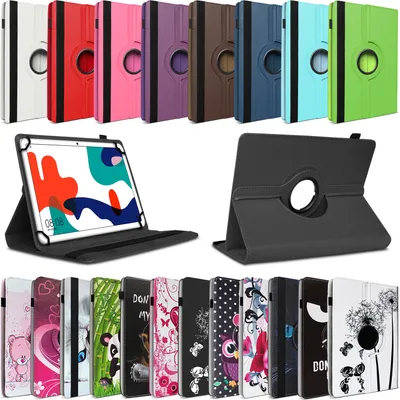 Produktbild von Tablet Hülle Huawei MatePad T10 9.7 Schutzhülle Tasche Cover 360° Drehbar Case, Farben:Motiv 3