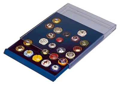Produktbild von Münzaufbewahrung NOVA 6330 Schublade für 30 Münzen bis 30mm Durchmesser stapelbar