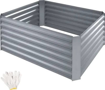 Produktbild von Zvýšený záhon Salvia 600l pozinkovaný 120x90x57cm - strieborný