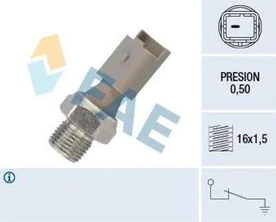 Produktbild von FAE 12640 Öldruckschalter Öldrucksensor für FORD Fiesta Mk6 Schrägheck (JA8, JR8) FOCUS III Turnier Fiesta Mk5 Schrägheck (JH1, JD1, JH3, JD3) S-MAX