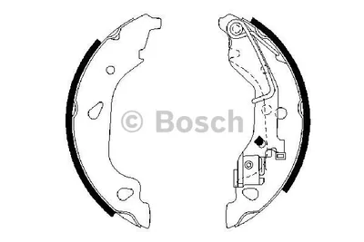 Produktbild von Bosch Bremsbackensatz  0 986 487 596