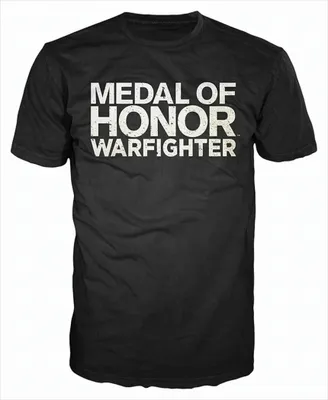 Produktbild von MoH: Warfighter T-Shirt -S- Text Logo,schwarz