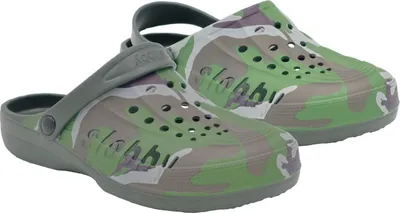 Produktbild von Herren Gartenclogs Clogs Pantoletten Hausschuhe Camouflage GR391 43