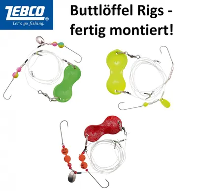 Produktbild von Zebco Flatty Teaser Rig grün 80g