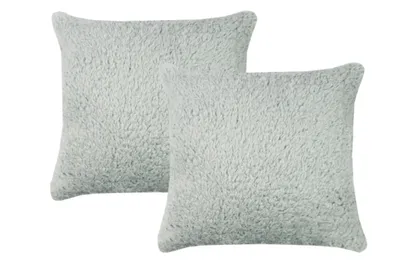 Produktbild von Kissenbezug 40x40 cm – 2er Set, Mikrofaser, Hellgrau