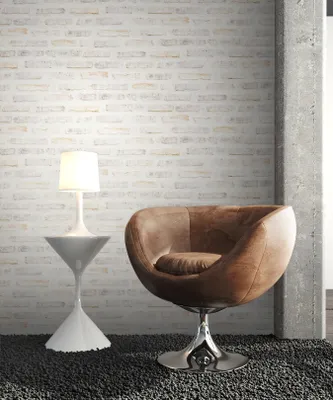 Produktbild von NEWROOM Tapete Beige Vliestapete Stein - Steintapete Modern Creme Natur Ziegelstein Klinker Steinoptik 3D Optik Backstein