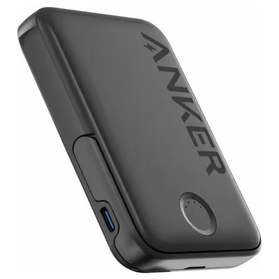 Image de Batterie externe sans fil, 5000 mAh, 7,5 W - Anker - Noir