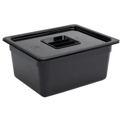 Immagine prodotto di Contenitore Vogue GN GN1/2 nero 150 mm