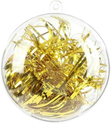 Productafbeelding van Himaly 8 cm ornament ballen vulbare festival - Set van 20 - DIY clear plastic zeep bad bomb mould craft
