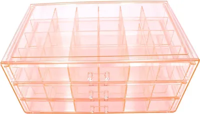 Produktbild von Schmuckaufbewahrungsbox - Transparentes Acryl - Schmuckorganizer - 3 Stück