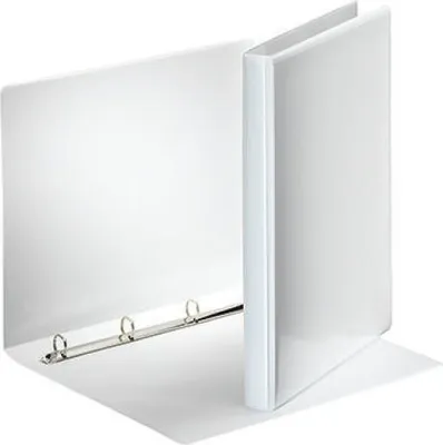 Produktbild von Esselte Presentation Ring Binders, Weiß, 63 x 273 x 318 mm, 40 mm, 318 mm