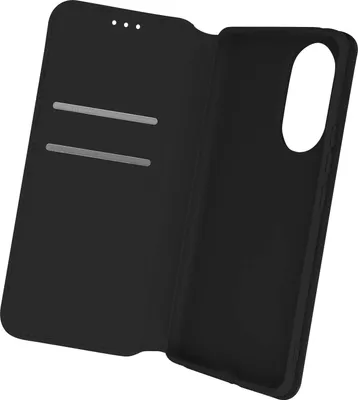 Image de Avizar, Étui en simili cuir Classic Edition, Coque rabattable pour Honor 50 / Huawei Nova 9, Noir