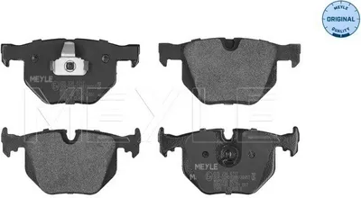 Produktbild von MEYLE 025 234 4717 Bremsbeläge Hinten für BMW 7 (E65, E66, E67)