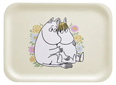 Produktbild von Muurla Tablett Moomin Flowers (27x20 cm)
