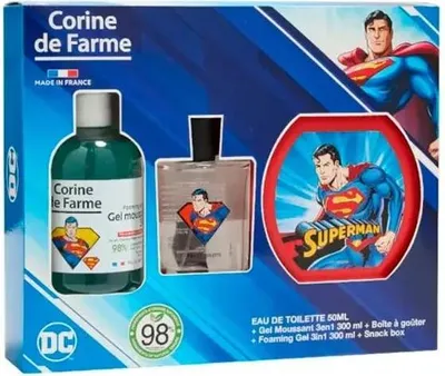 Produktbild von Corine De Farme Superman Edt 50ml Sets