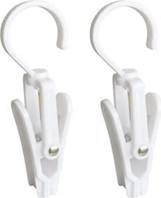 Produktbild von Stück Hutclip Winddichte Anti-Rutsch-Kleiderbügelhaken Rotierende Wäscheklammer für Hüte Handtücher Socken