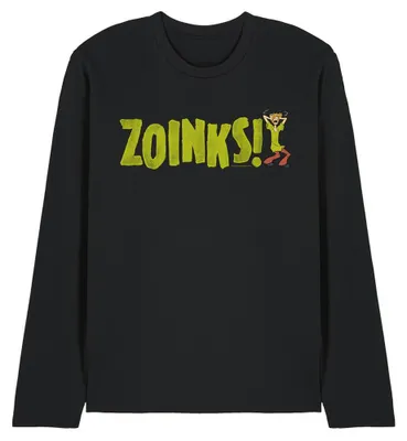 Immagine prodotto di Maglietta a maniche lunghe unisex "Zoinks" di Scooby Doo, taglia M, colore nero (TV40826)