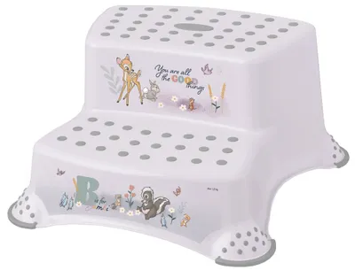 Produktbild von keeeper kids Tritthocker "igor Bambi" zweistufig weiß