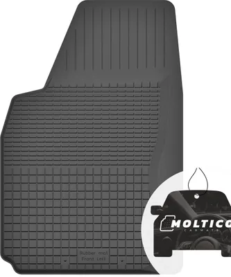 Image de Tapis de sol en caoutchouc pour conducteur avec bordure Tapis de sol en caoutchouc pour voiture Set de 1 pièce - convient à la Fiat Bravo 1995-2001