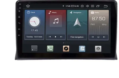 Produktbild von Für Volkswagen Multivan T5 9" Touchscreen Android Autoradio Navi GPS CarPlay