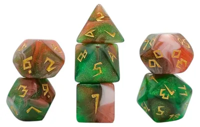 Produktbild von Würfelset Galaxy: Rose (7)
