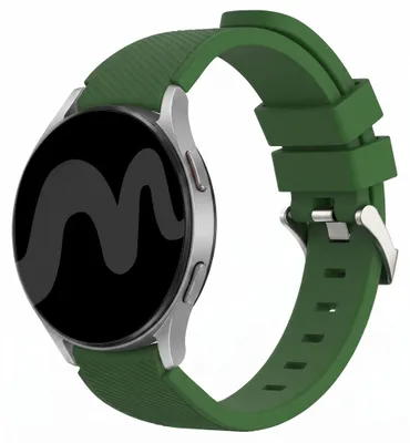 Productafbeelding van imoshion Flexibel Siliconen bandje - Universeel 20 mm aansluiting - Donkergroen, AI-gegenereerde afbeelding